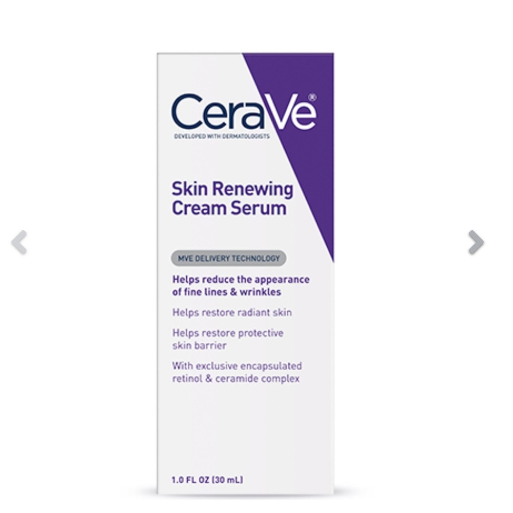 NEW FULL SIZE CERAVE SKIN RENEWING CREAM SERUM 30ml